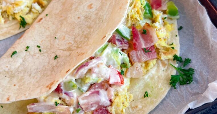 Easy Egg Breakfast Tacos