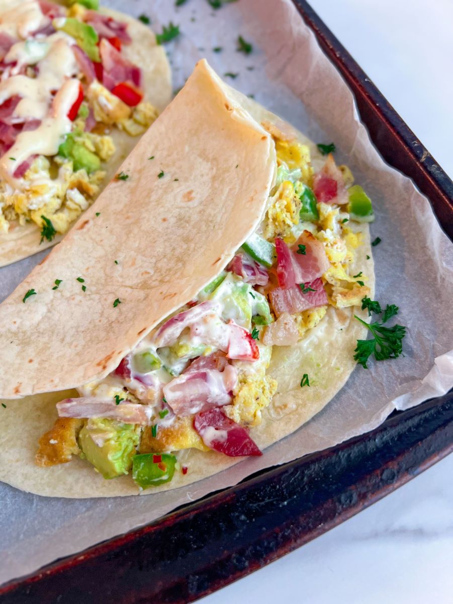 Easy Egg Breakfast Tacos