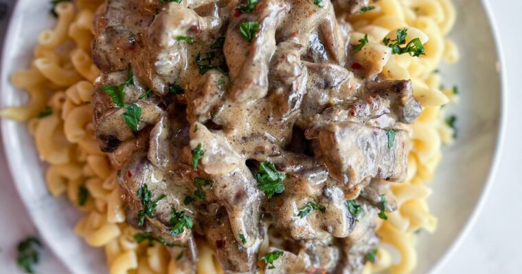 Easy Beef Stroganoff Recipe